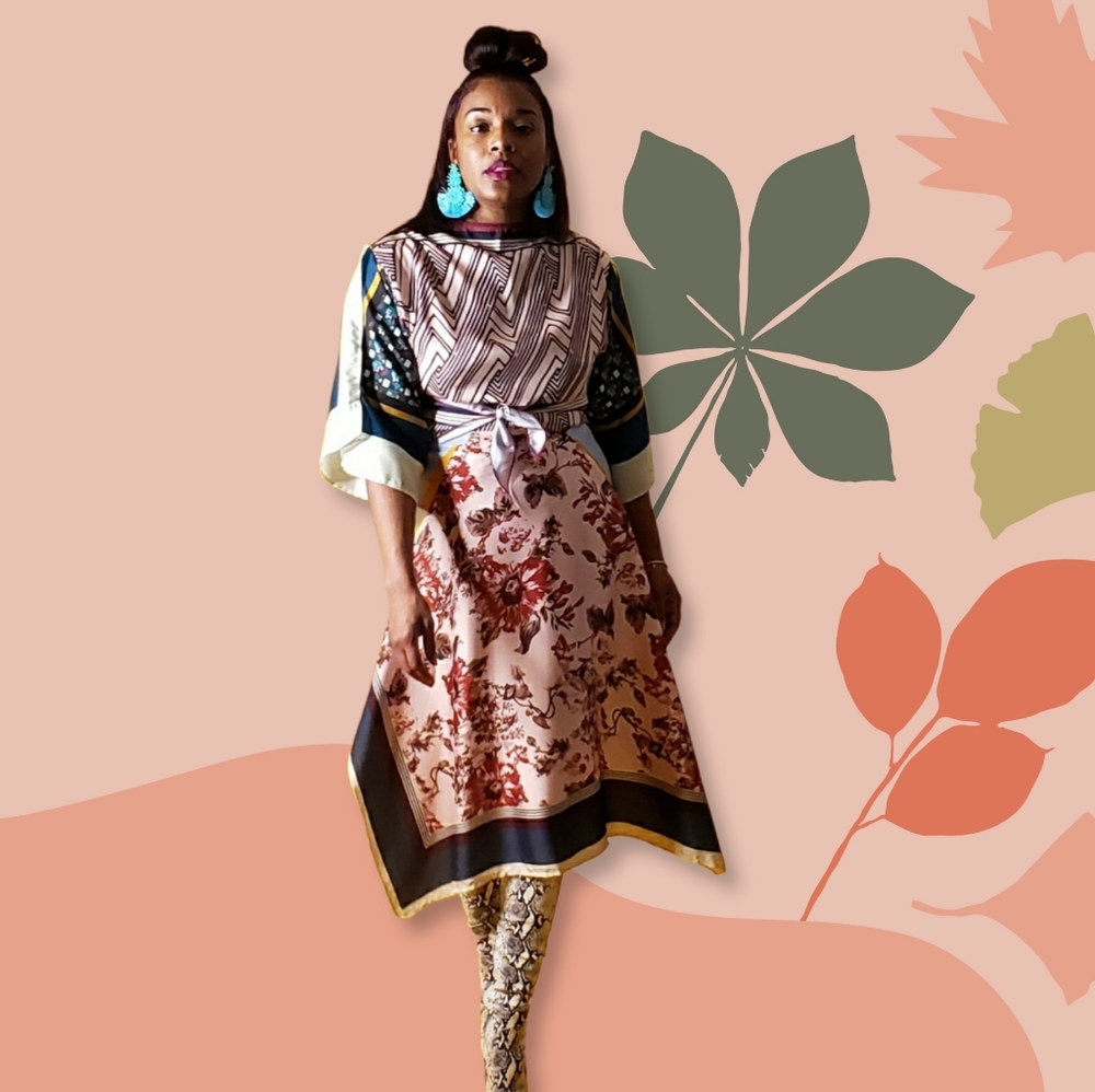 Dress Sold by Stylz & Co. | Sizes: Sm, Med, LG | Multi-Color